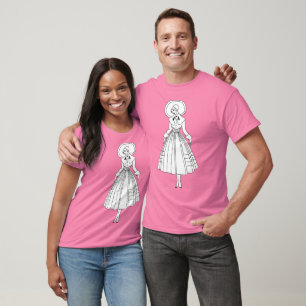 T-shirt Georges Barbier Illustration de mode des années 19