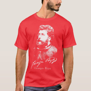 T-shirt Georges Bizet compositeur français Musique classiq
