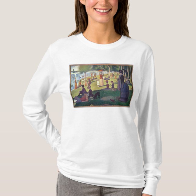 T-shirt Georges Pierre Seurat | Dimanche après-midi sur l' (Devant)
