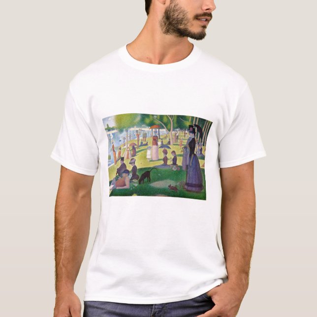 T-shirt Georges Seurat - Un dimanche sur La Grande Jatte (Devant)