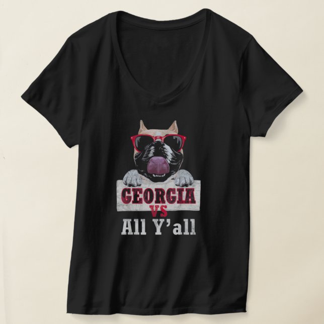 T-shirt Georgia contre All Y'all (Poser)