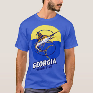 T-shirt Georgia Fishing