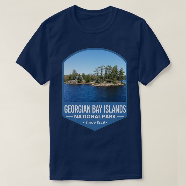 T-shirt Georgian Bay Islands National Park 5 (Design devant)