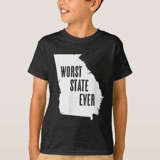 T-shirt Géorgie - Le Pire Etat Jamais _ Ga Sucks - Graphiq