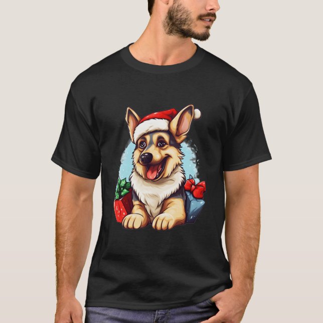 T-shirt Ger Shepherd Ger Shepherd (Devant)
