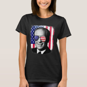 T-shirt Gerald Ford 4 juillet Drapeau