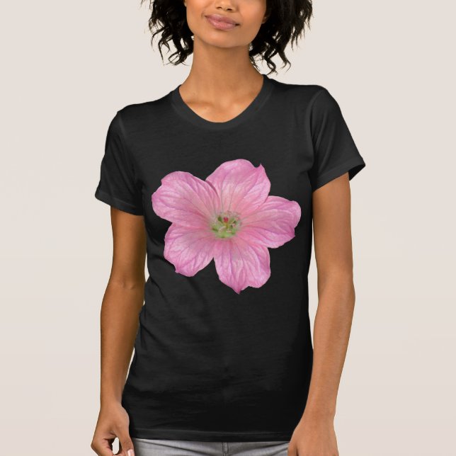 T-shirt Géranium rose (Devant)