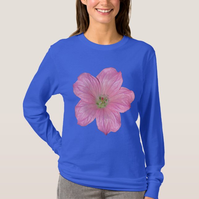 T-shirt Géranium rose (Devant)