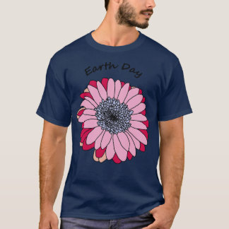 T-shirt Gerbera Daisy pour le Jour des terres