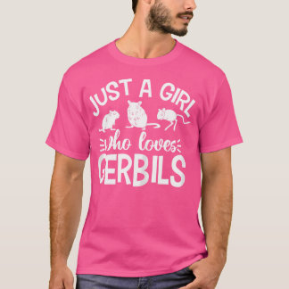 T-shirt Gerbil Girl Love