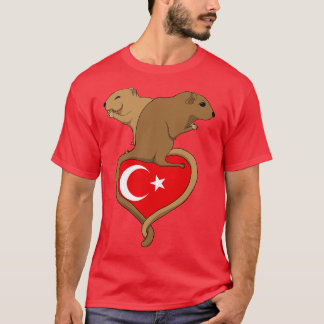 T-shirt Gerbil Turquie lumière