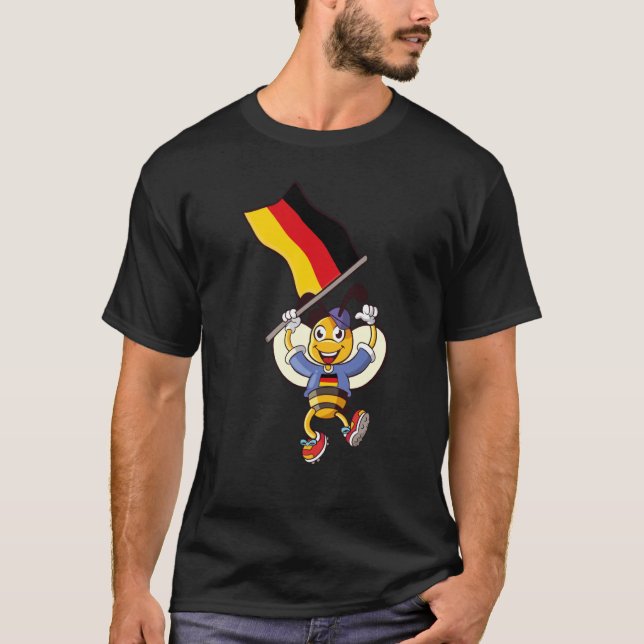 T-shirt German Bee Germany Fan (Devant)