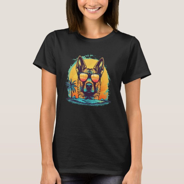 T-shirt German Shepherd Men Women Kids_2 (Devant)