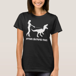 T-shirt German Shepherd Mom Raptor Edition