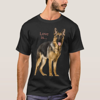 T-shirt German Shepherd  Shepard Dog Mom Dad Love Pet