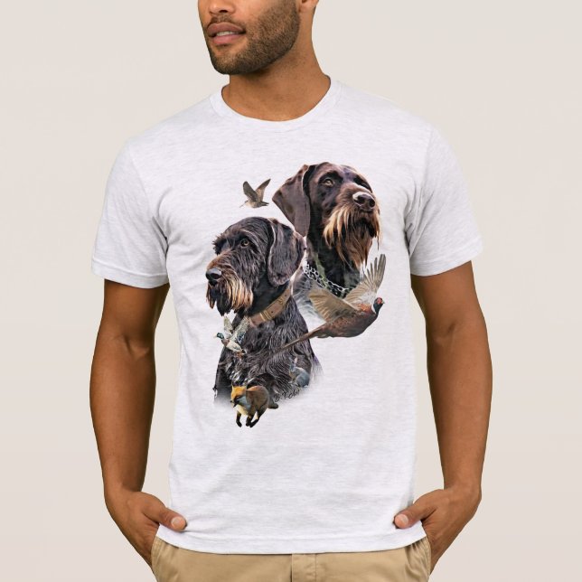 T-shirt German Wirehaired Pointer (Devant)