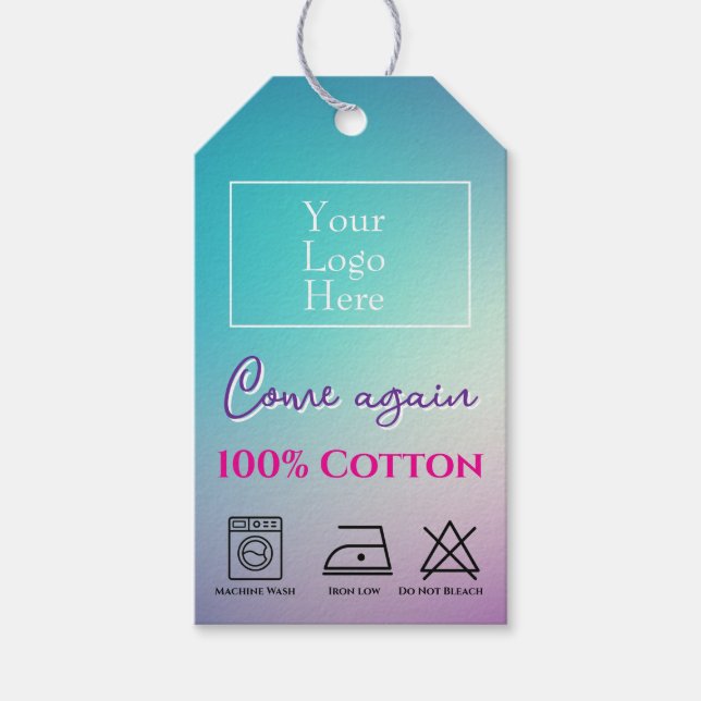 T-Shirt Geschenkanhänger (Vorderseite)