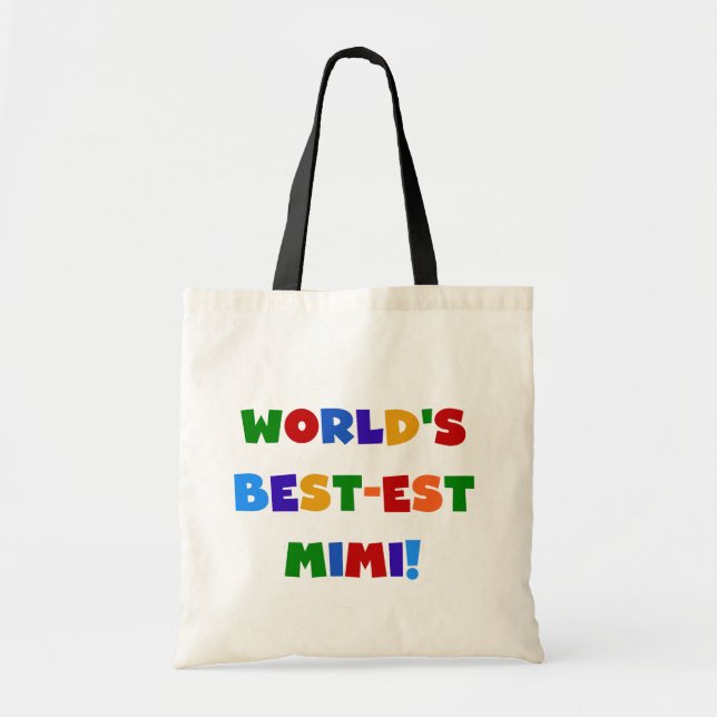 T - Shirt-Geschenke des Gut-est der Welt helle Tragetasche (Vorne)