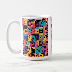 T-Shirt-Gesichtsmockup – Hochwertige Kleidungspräs Kaffeetasse