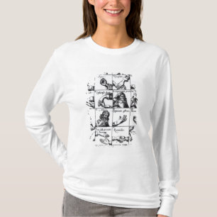 T-shirt Gestes pour mimer Chrilogia de John Bulwer '