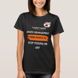 T-shirt Gestion de la colère