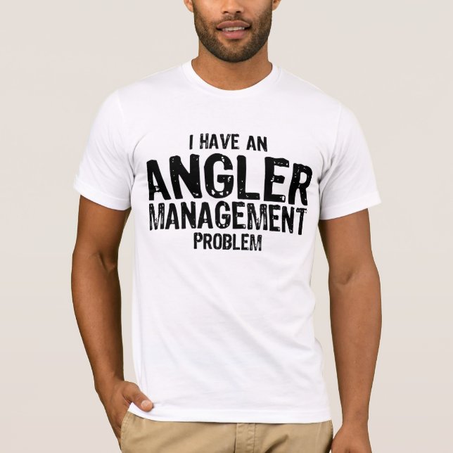 T-shirt Gestion de pêcheur à  la ligne (Devant)