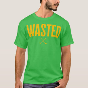 T-shirt Gestion des déchets Golf gaspillé