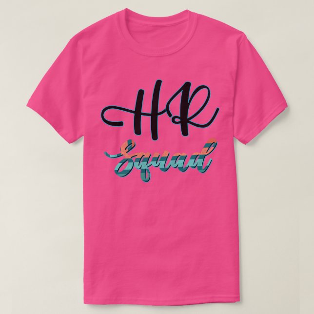 T-shirt Gestion des ressources humaines Recrutement Paie G (Design devant)