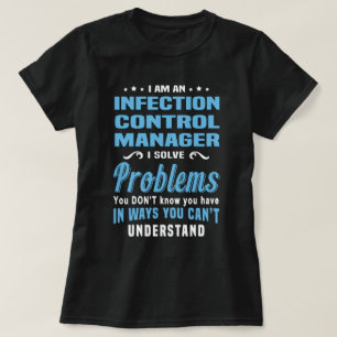 T-shirt Gestionnaire de contrôle des infections
