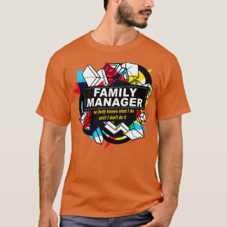 T-SHIRT GESTIONNAIRE DE FAMILLE PERSONNE NE CONNAÎT