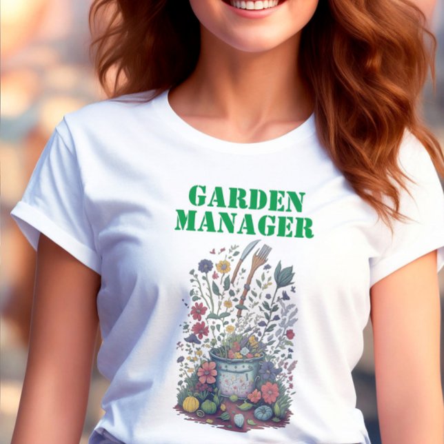 T-shirt Gestionnaire de jardin (Garden Manager T-Shirt)