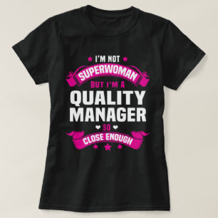 T-shirt Gestionnaire de qualité