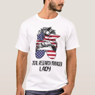 T-shirt Gestionnaire de recherche clinique Lady