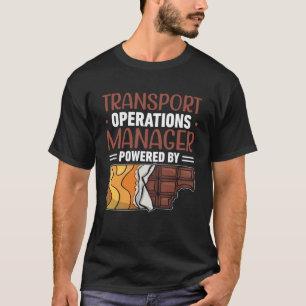 T-shirt Gestionnaire Des Opérations De Transport Alimenté