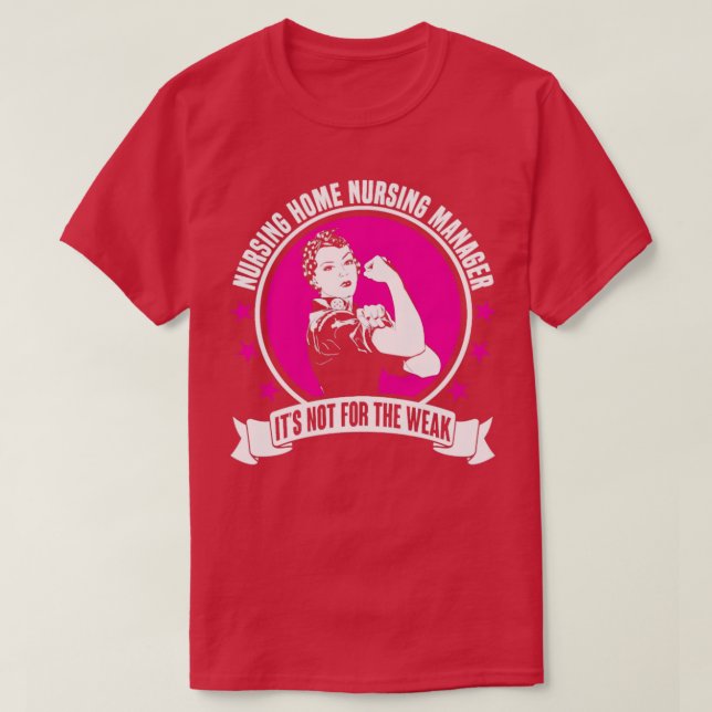 T-shirt Gestionnaire des soins infirmiers à domicile (Design devant)