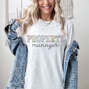 T-shirt Gestionnaire immobilier, propriétaire, investisseu