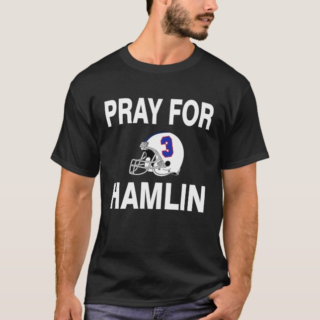 T-shirt Get Well Soon Pray For Hamlin (Devant)