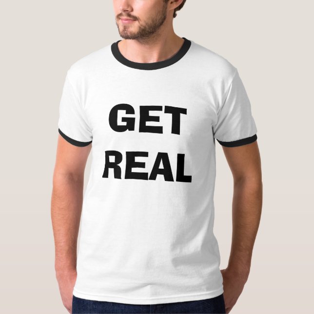 T-SHIRT GETREAL (Devant)