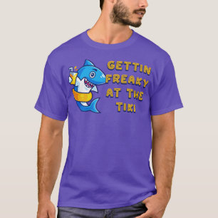 T-shirt Gettin Freaky au Tiki Funny Graphic Novelty 1