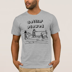 T-shirt Getting a labouré
