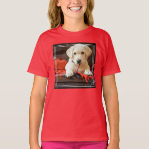 T-shirt Getty Images Puppy On A Sofa