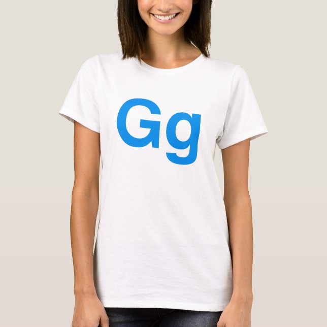 T-shirt Gg (Devant)