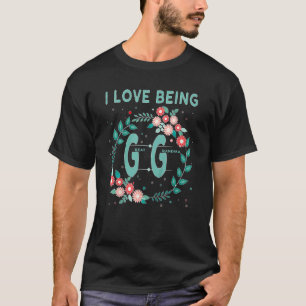 T-shirt GG Chemise J'Aime Être Gi Grand Grand Grand-Mère C