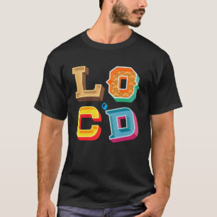 T-shirt GGT lettres bloc unique Locu2019d Hair Melanin Cr