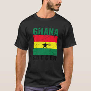 T-shirt Ghana Ghana Ghana Ghanaian Distressed Soccer Ghana