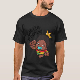 T-shirt Ghana Ghanéen Afrique de l'Ouest Fière Prince Boy 