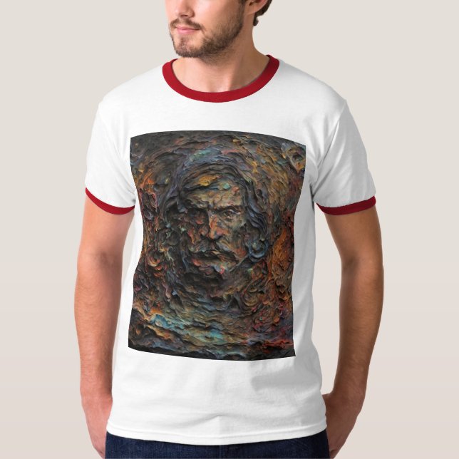 T-shirt Ghastly Newton piégé dans des huiles (Devant)