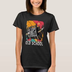T-shirt Ghetto Blaster 80's 90's Hip Dabbing Old Schoo