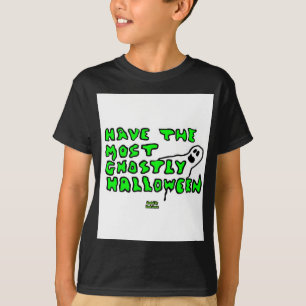 T-shirt Ghomajorité Halloween Garçons Black Basic T Shirt