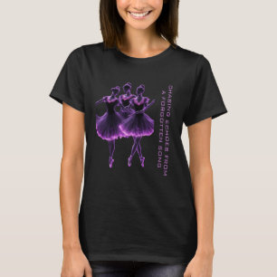T-shirt Ghost Ballerine à la poursuite des échos Tee de la